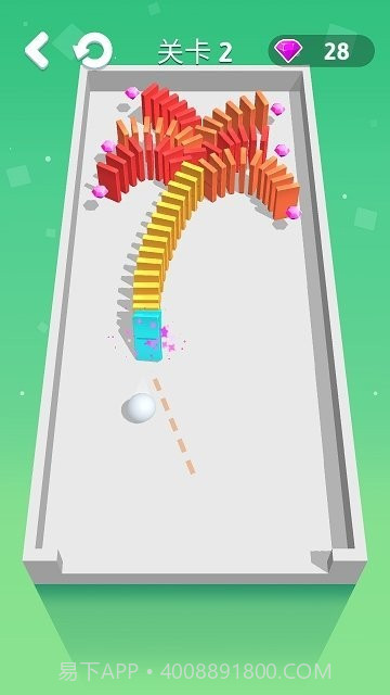 滚动的多米诺截图2