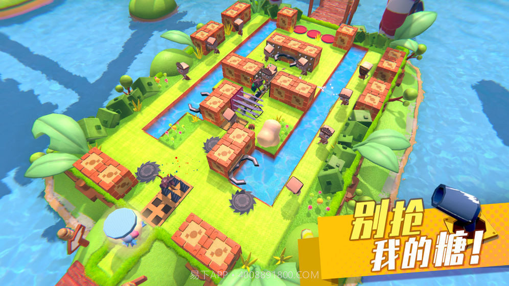 糖果灾难:机关塔防截图3 糖果灾难:机关塔防截图3