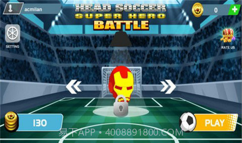 超级绳索英雄足球赛截图2 超级绳索英雄足球赛截图2