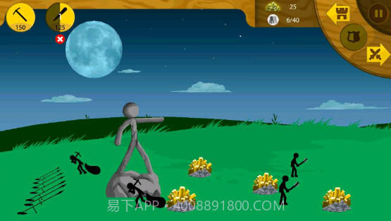 火柴人战争遗产绿色钥匙版魔改版截图3