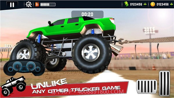 大脚车拔河模拟器截图2