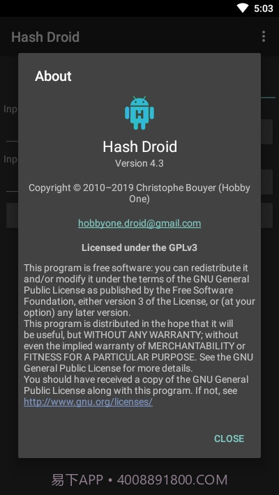 哈希验证Hash Droid截图4