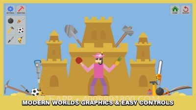 粉末火柴人沙盒截图3