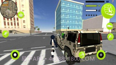 陆军火柴人绳索英雄无敌版截图2