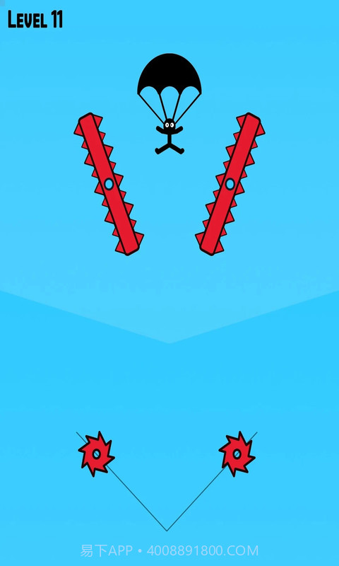 火柴人跳伞救援截图5