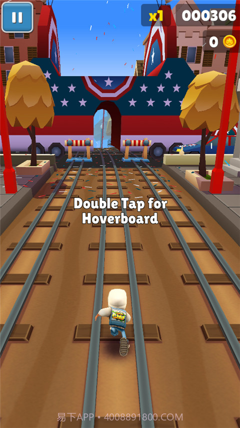地铁跑酷华盛顿版截图1