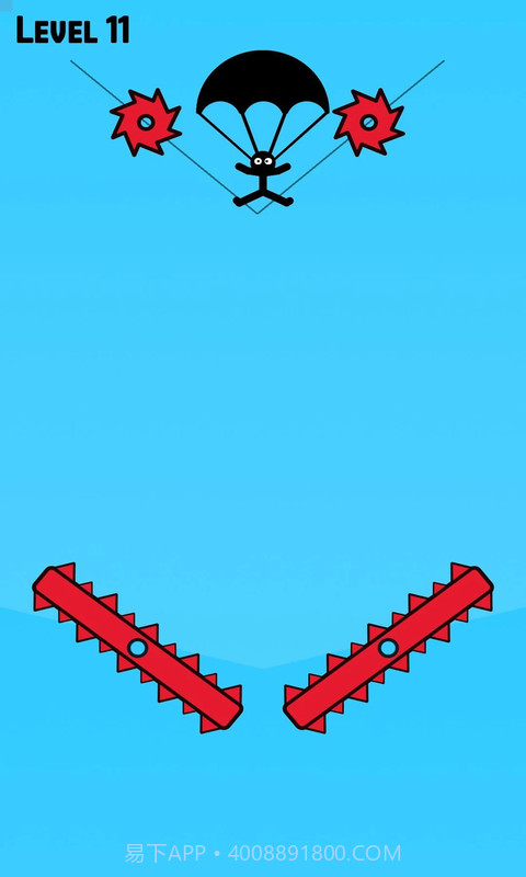 火柴人跳伞救援截图1