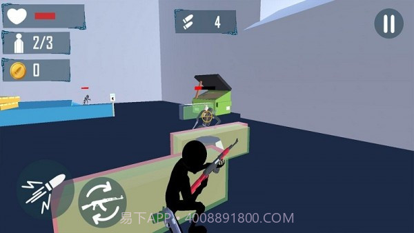 火柴人战场射击英雄截图2