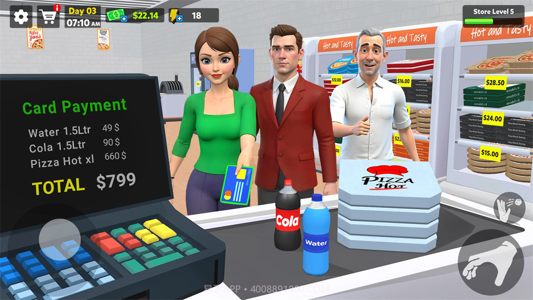 披萨店模拟器3D高画质版截图3