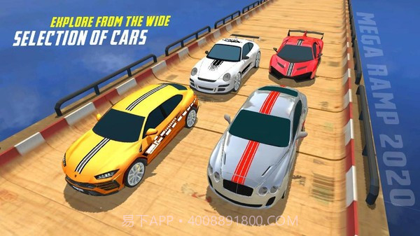 3d极限坡道赛车截图3