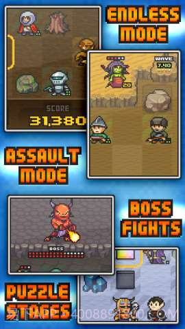 像素防御 Pixel Defenders Puzzle截图4