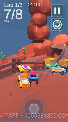 迷你汽车竞速比赛截图3 迷你汽车竞速比赛截图3