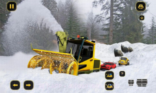 扫雪驾驶模拟截图3