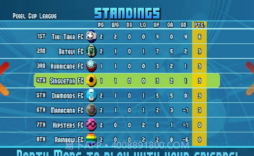 像素足球专业版截图1 像素足球专业版截图1