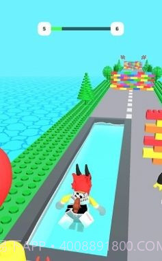 方块人组合赛跑截图3