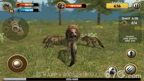 化身为狼3D中文截图2 化身为狼3D中文截图2