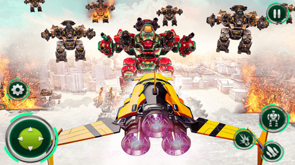 战斗机改造机器人截图3 战斗机改造机器人截图3