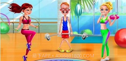 惊人的健身女孩Fitness Girl截图2 惊人的健身女孩Fitness Girl截图2