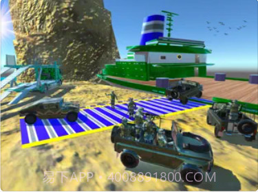 3D军队车辆模拟器截图1