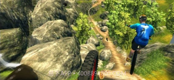 3D模拟自行车越野赛截图1 3D模拟自行车越野赛截图1