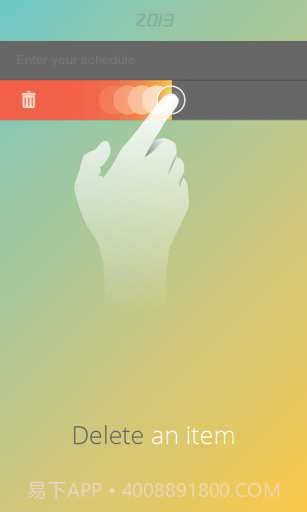 滑动日历 Flip Calendar截图5 滑动日历 Flip Calendar截图5