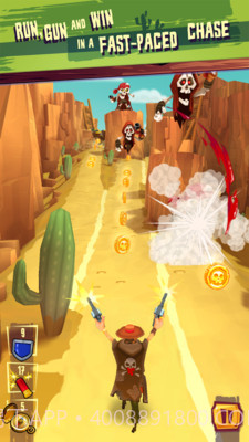 跑和射击仇敌截图2