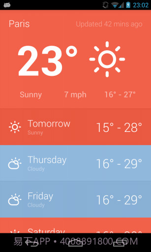 Hue美丽天气截图4