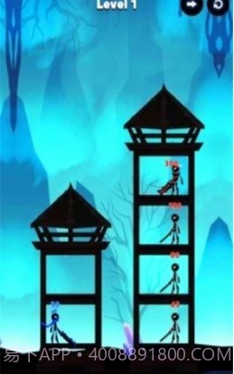 火柴人英雄登塔战争抖音截图1 火柴人英雄登塔战争抖音截图1