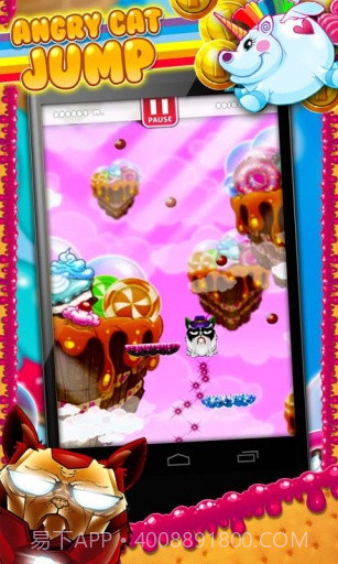 愤怒的猫 Angry Cat Jump截图2