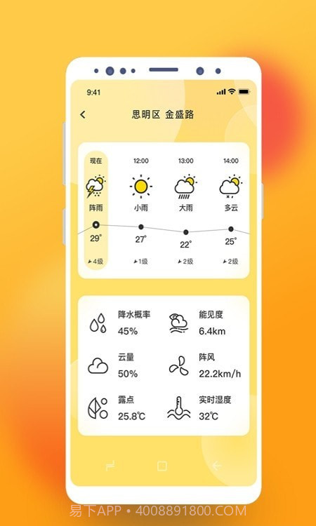 气象桌面天气截图1