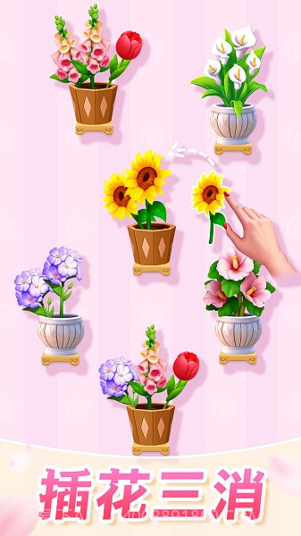 插花消除单机版截图2 插花消除单机版截图2