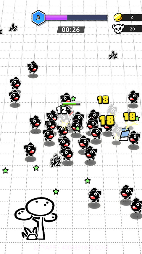 纸片人幸存者单机版截图1