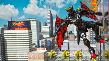 飞行蝙蝠机器人冒险截图3