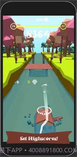 青蛙河流冲刺截图1