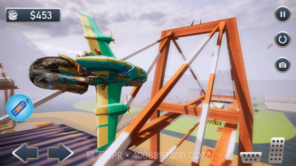 摩托车飞行模拟器手游截图4