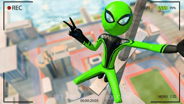 火柴蜘蛛绳索英雄3截图2