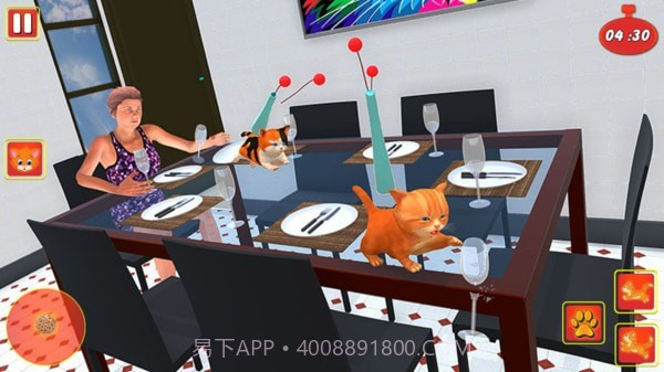 沙雕猫模拟器截图1