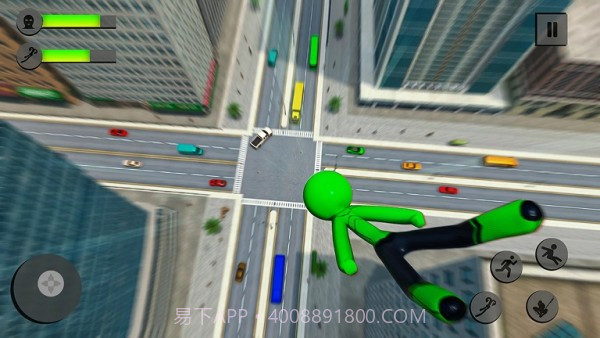 火柴蜘蛛绳索英雄3截图1