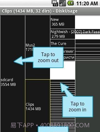 磁盘详情 DiskUsage截图3