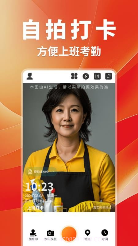 工作打卡水印相机官方正版截图3