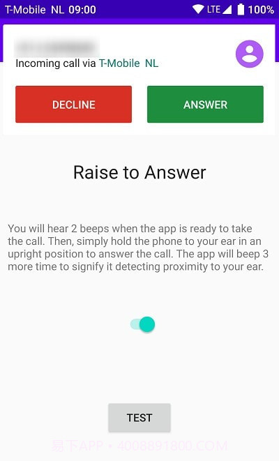 放耳边自动接听来电(秒接来电)V1.3.5 安卓手机版截图2 放耳边自动接听来电(秒接来电)V1.3.5 安卓手机版截图2