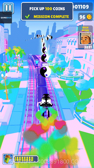 地铁跑酷太极之路魔改版截图3