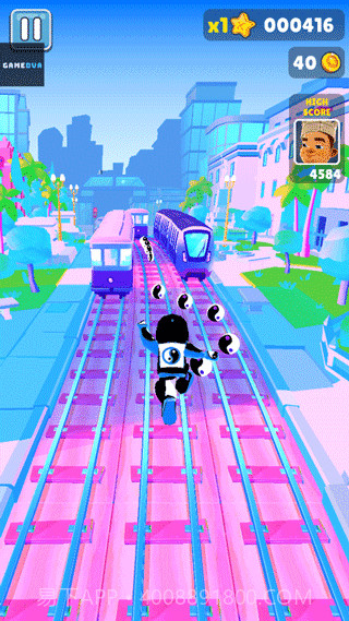 地铁跑酷太极之路魔改版截图2