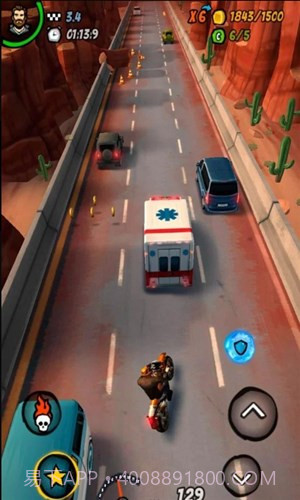 摩托赛车2:公路燃烧截图1 摩托赛车2:公路燃烧截图1