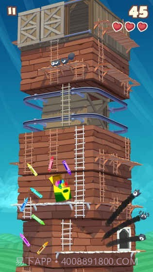 小鸡爬楼截图1 小鸡爬楼截图1