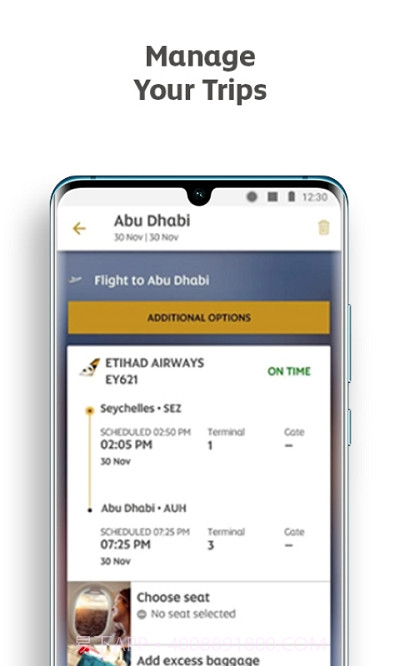 阿提哈德航空官方版截图3 阿提哈德航空官方版截图3