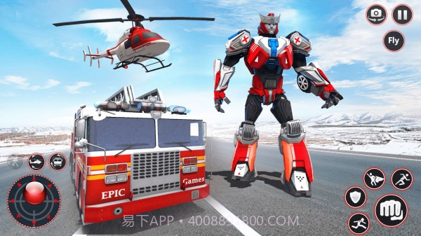飞行消防员机器人截图1 飞行消防员机器人截图1