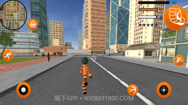 间谍火柴人绳索英雄截图2 间谍火柴人绳索英雄截图2