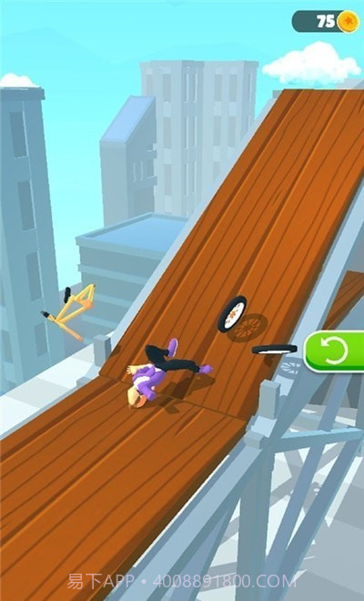 卡通自行车特技截图3