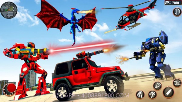 应急消防机器人3D截图2 应急消防机器人3D截图2